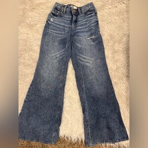 SO Women's Blue Flare Jeans